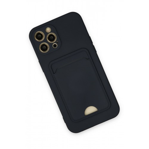 Newface iPhone 12 Pro Max Kılıf Kelvin Kartvizitli Silikon - Lacivert Newface iPhone 12 Pro Max Kılıf Kelvin Kartvizitli Silikon - Lacivert