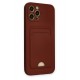 Newface iPhone 12 Pro Max Kılıf Kelvin Kartvizitli Silikon - Bordo Newface iPhone 12 Pro Max Kılıf Kelvin Kartvizitli Silikon - Bordo