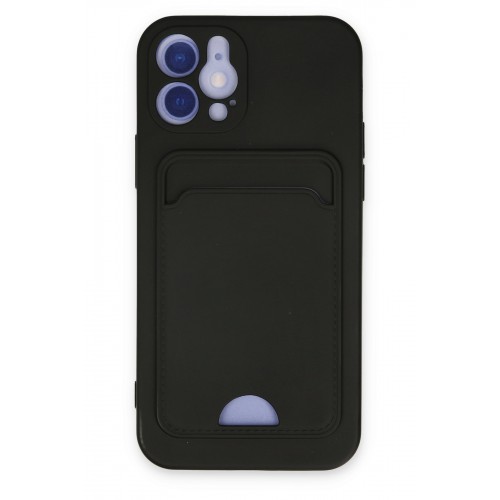 Newface iPhone 12 Kılıf Kelvin Kartvizitli Silikon - Siyah Newface iPhone 12 Kılıf Kelvin Kartvizitli Silikon - Siyah