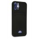 Newface iPhone 12 Kılıf Kelvin Kartvizitli Silikon - Siyah Newface iPhone 12 Kılıf Kelvin Kartvizitli Silikon - Siyah