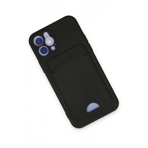 Newface iPhone 12 Kılıf Kelvin Kartvizitli Silikon - Siyah Newface iPhone 12 Kılıf Kelvin Kartvizitli Silikon - Siyah
