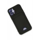 Newface iPhone 12 Kılıf Kelvin Kartvizitli Silikon - Siyah Newface iPhone 12 Kılıf Kelvin Kartvizitli Silikon - Siyah