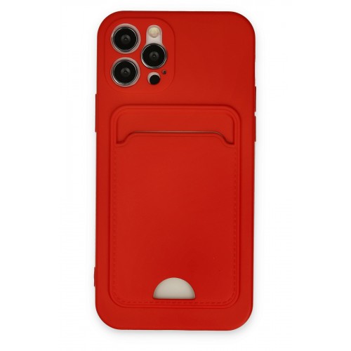 Newface iPhone 12 Pro Kılıf Kelvin Kartvizitli Silikon - Kırmızı Newface iPhone 12 Pro Kılıf Kelvin Kartvizitli Silikon - Kırmızı