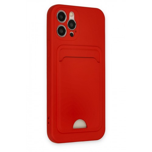 Newface iPhone 12 Pro Kılıf Kelvin Kartvizitli Silikon - Kırmızı Newface iPhone 12 Pro Kılıf Kelvin Kartvizitli Silikon - Kırmızı