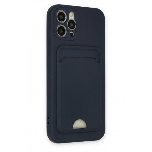 Newface iPhone 12 Pro Kılıf Kelvin Kartvizitli Silikon - Lacivert Newface iPhone 12 Pro Kılıf Kelvin Kartvizitli Silikon - Lacivert