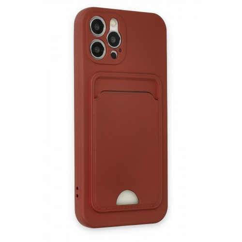 Newface iPhone 12 Pro Kılıf Kelvin Kartvizitli Silikon - Bordo Newface iPhone 12 Pro Kılıf Kelvin Kartvizitli Silikon - Bordo