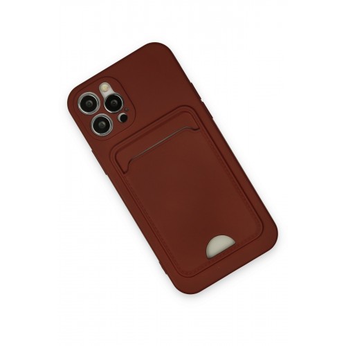 Newface iPhone 12 Pro Kılıf Kelvin Kartvizitli Silikon - Bordo Newface iPhone 12 Pro Kılıf Kelvin Kartvizitli Silikon - Bordo