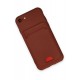 Newface iPhone 8 Kılıf Kelvin Kartvizitli Silikon - Bordo Newface iPhone 8 Kılıf Kelvin Kartvizitli Silikon - Bordo