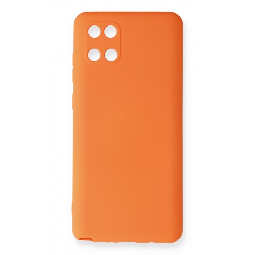 Newface Samsung Galaxy A81 / Note 10 Lite Kılıf Nano içi Kadife Silikon - Turuncu Newface Samsung Galaxy A81 / Note 10 Lite Kılıf Nano içi Kadife Silikon - Turuncu