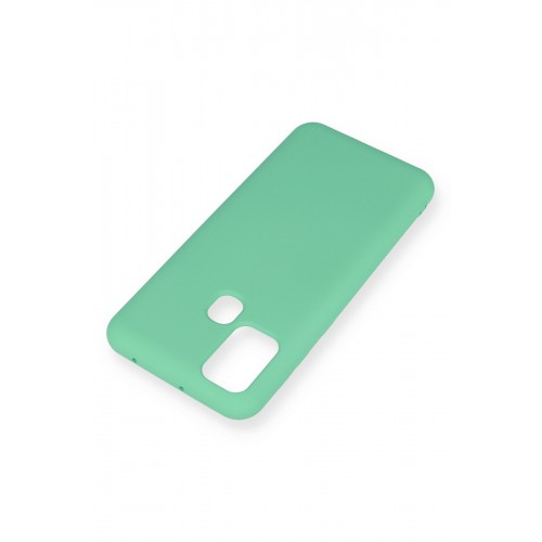Newface Samsung Galaxy M30S Kılıf Nano içi Kadife Silikon - Turkuaz Newface Samsung Galaxy M30S Kılıf Nano içi Kadife Silikon - Turkuaz