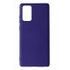 Newface Samsung Galaxy Note 20 Kılıf Nano içi Kadife Silikon - Mor Newface Samsung Galaxy Note 20 Kılıf Nano içi Kadife Silikon - Mor