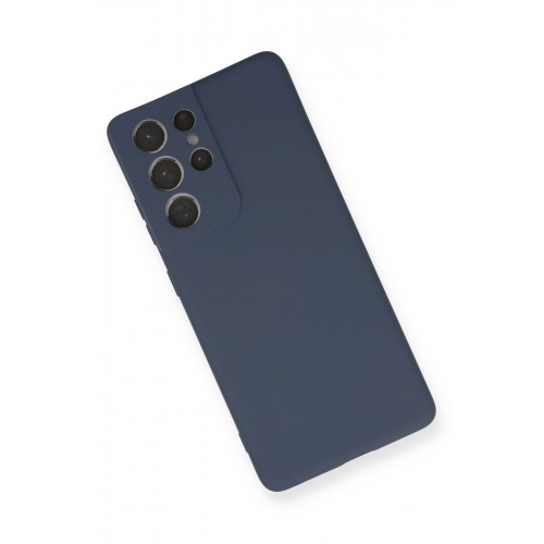 Newface Samsung Galaxy S21 Ultra Kılıf Nano içi Kadife Silikon - Gri Newface Samsung Galaxy S21 Ultra Kılıf Nano içi Kadife Silikon - Gri