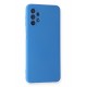Newface Samsung Galaxy A52 Kılıf Nano içi Kadife Silikon - Mavi Newface Samsung Galaxy A52 Kılıf Nano içi Kadife Silikon - Mavi