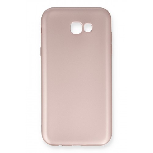 Newface Samsung Galaxy A7 2017 / A720 Kılıf Premium Rubber Silikon - Rose Gold Newface Samsung Galaxy A7 2017 / A720 Kılıf Premium Rubber Silikon - Rose Gold