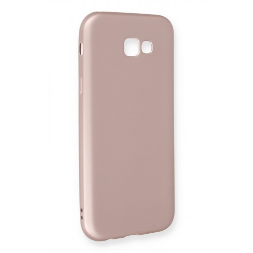 Newface Samsung Galaxy A7 2017 / A720 Kılıf Premium Rubber Silikon - Rose Gold Newface Samsung Galaxy A7 2017 / A720 Kılıf Premium Rubber Silikon - Rose Gold