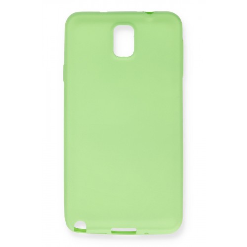 Newface Samsung Galaxy Note 3 / N9000 Kılıf Premium Rubber Silikon - Yeşil Newface Samsung Galaxy Note 3 / N9000 Kılıf Premium Rubber Silikon - Yeşil