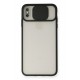 Newface iPhone X Kılıf Palm Buzlu Kamera Sürgülü Silikon - Siyah Newface iPhone X Kılıf Palm Buzlu Kamera Sürgülü Silikon - Siyah