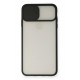 Newface iPhone X Kılıf Palm Buzlu Kamera Sürgülü Silikon - Siyah Newface iPhone X Kılıf Palm Buzlu Kamera Sürgülü Silikon - Siyah