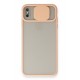 Newface iPhone X Kılıf Palm Buzlu Kamera Sürgülü Silikon - Pembe Newface iPhone X Kılıf Palm Buzlu Kamera Sürgülü Silikon - Pembe