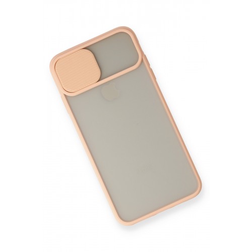 Newface iPhone X Kılıf Palm Buzlu Kamera Sürgülü Silikon - Pembe Newface iPhone X Kılıf Palm Buzlu Kamera Sürgülü Silikon - Pembe