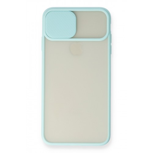 Newface iPhone X Kılıf Palm Buzlu Kamera Sürgülü Silikon - Turkuaz Newface iPhone X Kılıf Palm Buzlu Kamera Sürgülü Silikon - Turkuaz