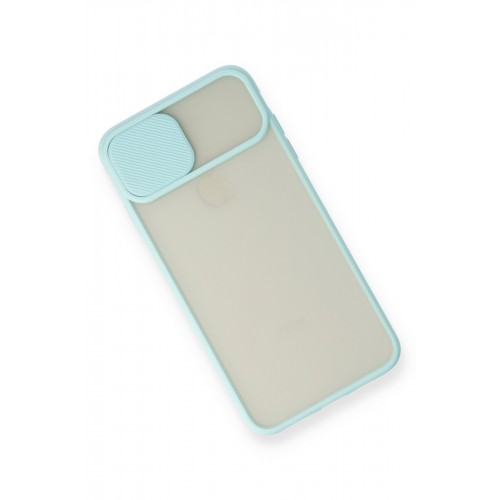 Newface iPhone X Kılıf Palm Buzlu Kamera Sürgülü Silikon - Turkuaz Newface iPhone X Kılıf Palm Buzlu Kamera Sürgülü Silikon - Turkuaz