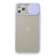 Newface iPhone 11 Pro Max Kılıf Palm Buzlu Kamera Sürgülü Silikon - Lila Newface iPhone 11 Pro Max Kılıf Palm Buzlu Kamera Sürgülü Silikon - Lila