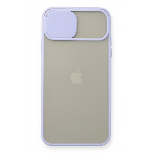 Newface iPhone 11 Pro Max Kılıf Palm Buzlu Kamera Sürgülü Silikon - Lila Newface iPhone 11 Pro Max Kılıf Palm Buzlu Kamera Sürgülü Silikon - Lila