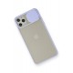 Newface iPhone 11 Pro Max Kılıf Palm Buzlu Kamera Sürgülü Silikon - Lila Newface iPhone 11 Pro Max Kılıf Palm Buzlu Kamera Sürgülü Silikon - Lila