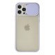 Newface iPhone 12 Pro Kılıf Palm Buzlu Kamera Sürgülü Silikon - Lila Newface iPhone 12 Pro Kılıf Palm Buzlu Kamera Sürgülü Silikon - Lila