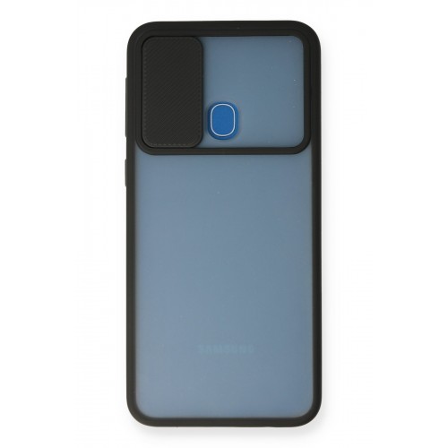 Newface Samsung Galaxy M31 Kılıf Palm Buzlu Kamera Sürgülü Silikon - Siyah Newface Samsung Galaxy M31 Kılıf Palm Buzlu Kamera Sürgülü Silikon - Siyah