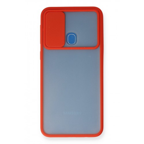 Newface Samsung Galaxy M31 Kılıf Palm Buzlu Kamera Sürgülü Silikon - Kırmızı Newface Samsung Galaxy M31 Kılıf Palm Buzlu Kamera Sürgülü Silikon - Kırmızı