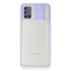 Newface Samsung Galaxy M51 Kılıf Palm Buzlu Kamera Sürgülü Silikon - Lila Newface Samsung Galaxy M51 Kılıf Palm Buzlu Kamera Sürgülü Silikon - Lila