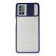Newface Samsung Galaxy M51 Kılıf Palm Buzlu Kamera Sürgülü Silikon - Lacivert Newface Samsung Galaxy M51 Kılıf Palm Buzlu Kamera Sürgülü Silikon - Lacivert