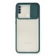 Newface Samsung Galaxy A11 Kılıf Palm Buzlu Kamera Sürgülü Silikon - Yeşil Newface Samsung Galaxy A11 Kılıf Palm Buzlu Kamera Sürgülü Silikon - Yeşil