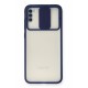 Newface Samsung Galaxy M11 Kılıf Palm Buzlu Kamera Sürgülü Silikon - Lacivert Newface Samsung Galaxy M11 Kılıf Palm Buzlu Kamera Sürgülü Silikon - Lacivert
