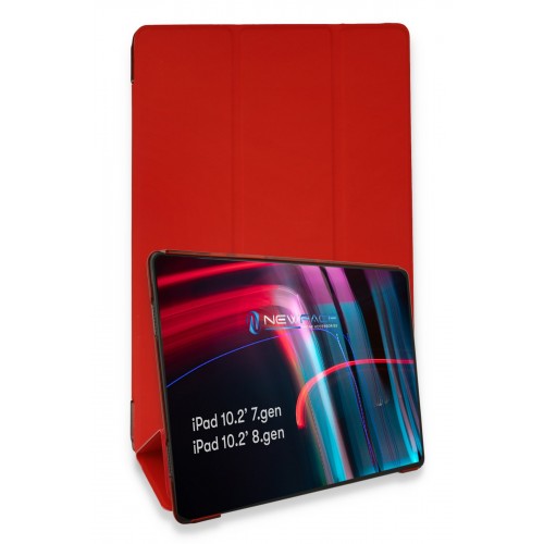Newface iPad 10.2 (8.nesil) Kılıf Tablet Smart Kılıf - Kırmızı Newface iPad 10.2 (8.nesil) Kılıf Tablet Smart Kılıf - Kırmızı