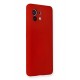 Newface Xiaomi Mi 11 Kılıf Nano içi Kadife Silikon - Kırmızı Newface Xiaomi Mi 11 Kılıf Nano içi Kadife Silikon - Kırmızı
