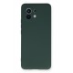 Newface Xiaomi Mi 11 Kılıf Nano içi Kadife Silikon - Koyu Yeşil Newface Xiaomi Mi 11 Kılıf Nano içi Kadife Silikon - Koyu Yeşil