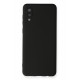 Newface Samsung Galaxy A02 Kılıf Nano içi Kadife Silikon - Siyah Newface Samsung Galaxy A02 Kılıf Nano içi Kadife Silikon - Siyah