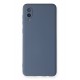 Newface Samsung Galaxy A02 Kılıf Nano içi Kadife Silikon - Gri Newface Samsung Galaxy A02 Kılıf Nano içi Kadife Silikon - Gri