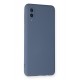 Newface Samsung Galaxy A02 Kılıf Nano içi Kadife Silikon - Gri Newface Samsung Galaxy A02 Kılıf Nano içi Kadife Silikon - Gri
