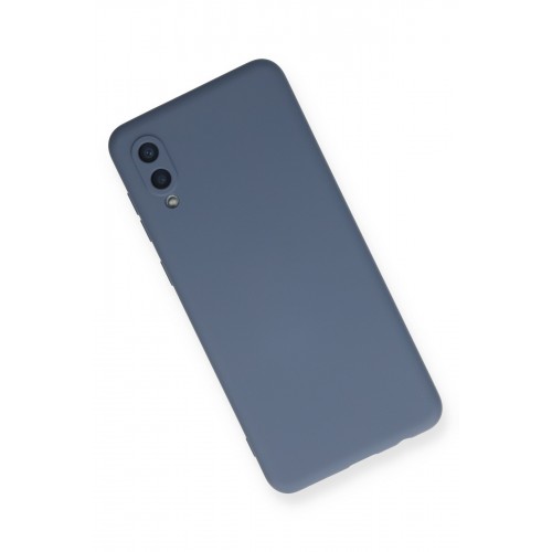 Newface Samsung Galaxy A02 Kılıf Nano içi Kadife Silikon - Gri Newface Samsung Galaxy A02 Kılıf Nano içi Kadife Silikon - Gri