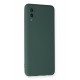 Newface Samsung Galaxy A02 Kılıf Nano içi Kadife Silikon - Koyu Yeşil Newface Samsung Galaxy A02 Kılıf Nano içi Kadife Silikon - Koyu Yeşil