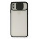 Newface iPhone XS Max Kılıf Palm Buzlu Kamera Sürgülü Silikon - Siyah Newface iPhone XS Max Kılıf Palm Buzlu Kamera Sürgülü Silikon - Siyah