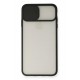 Newface iPhone XS Max Kılıf Palm Buzlu Kamera Sürgülü Silikon - Siyah Newface iPhone XS Max Kılıf Palm Buzlu Kamera Sürgülü Silikon - Siyah