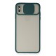 Newface iPhone XS Max Kılıf Palm Buzlu Kamera Sürgülü Silikon - Yeşil Newface iPhone XS Max Kılıf Palm Buzlu Kamera Sürgülü Silikon - Yeşil