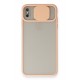 Newface iPhone XS Max Kılıf Palm Buzlu Kamera Sürgülü Silikon - Pembe Newface iPhone XS Max Kılıf Palm Buzlu Kamera Sürgülü Silikon - Pembe