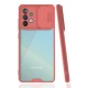 Newface Samsung Galaxy A52 Kılıf Platin Kamera Koruma Silikon - Pembe Newface Samsung Galaxy A52 Kılıf Platin Kamera Koruma Silikon - Pembe