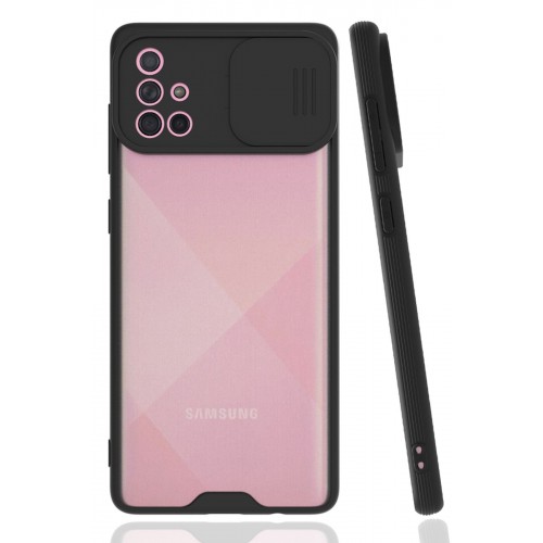 Newface Samsung Galaxy A71 Kılıf Platin Kamera Koruma Silikon - Siyah Newface Samsung Galaxy A71 Kılıf Platin Kamera Koruma Silikon - Siyah